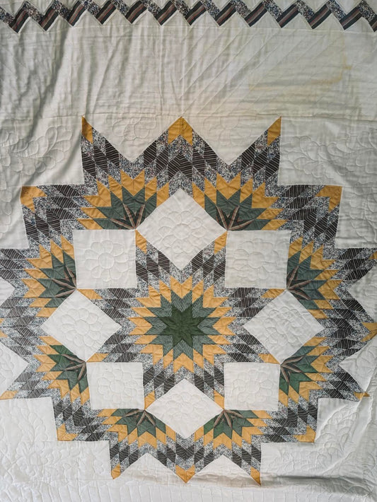 Vintage Bethlehem Star Quilt