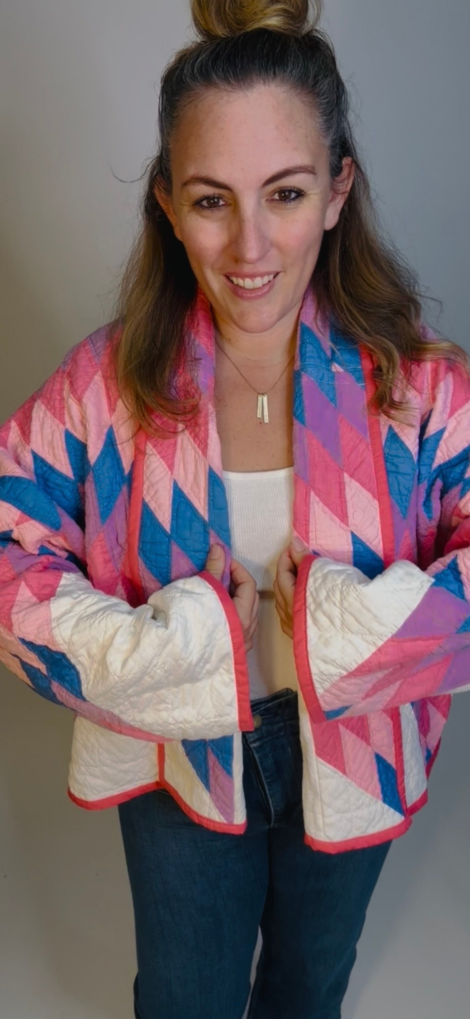 Pink, Lavender and Blue Lonestar Jacket