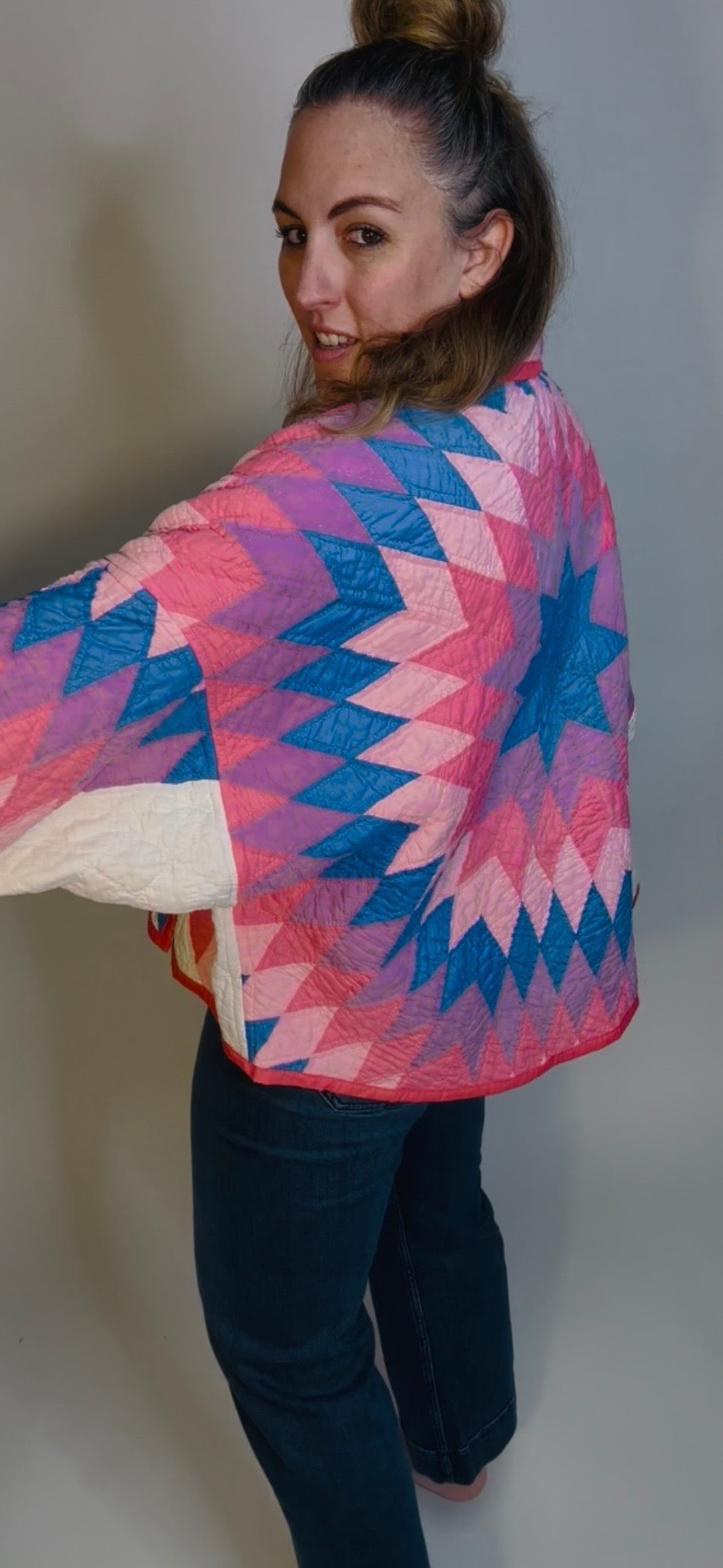 Pink, Lavender and Blue Lonestar Jacket