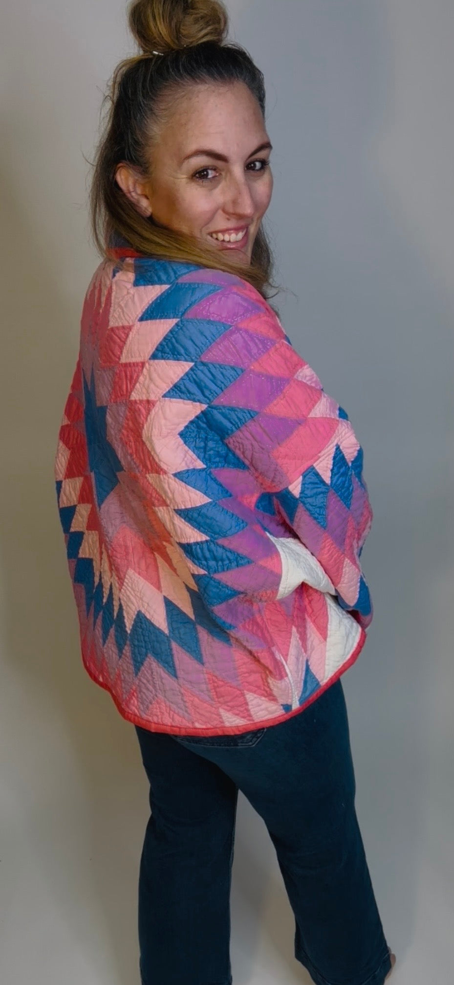Pink, Lavender and Blue Lonestar Jacket