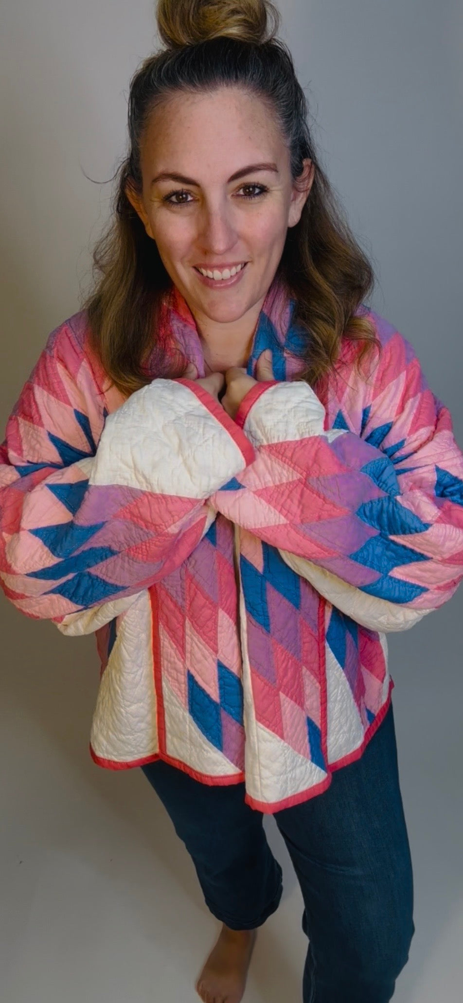 Pink, Lavender and Blue Lonestar Jacket
