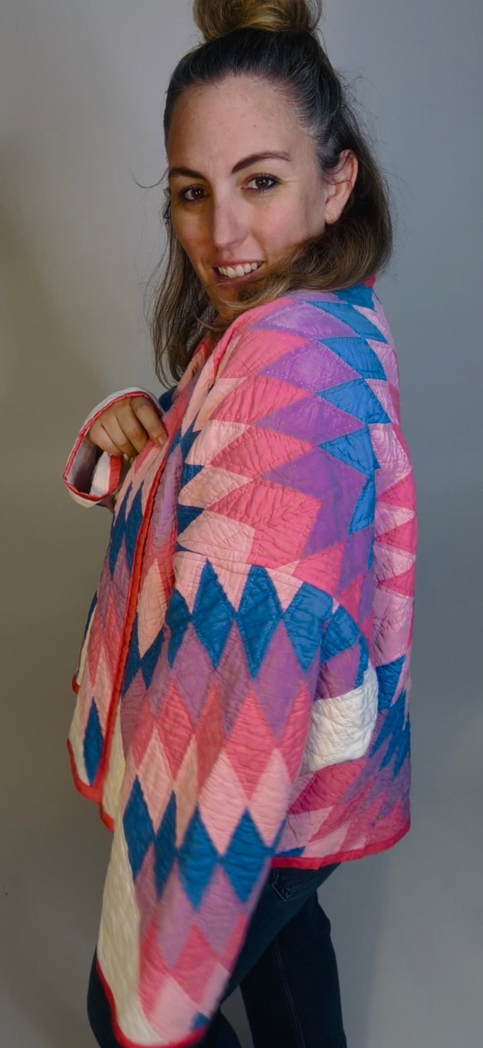 Pink, Lavender and Blue Lonestar Jacket