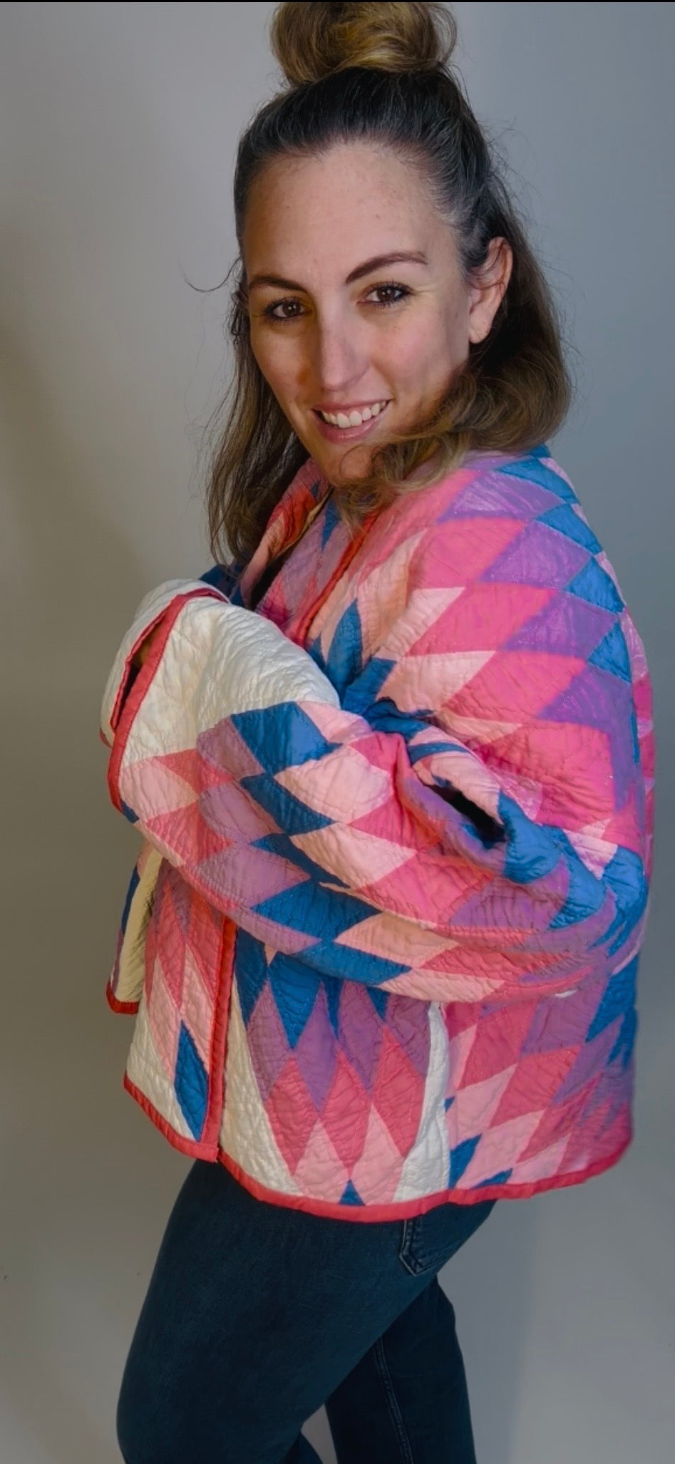 Pink, Lavender and Blue Lonestar Jacket