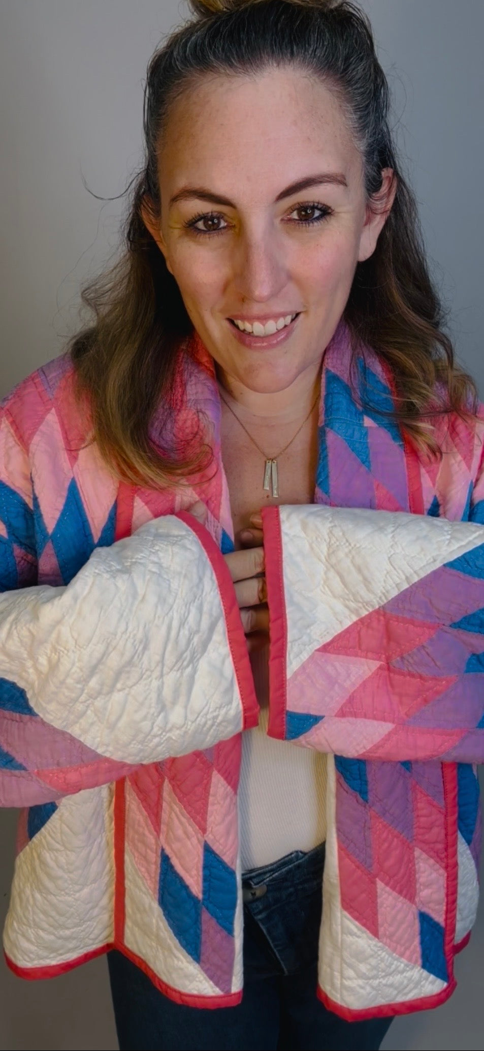 Pink, Lavender and Blue Lonestar Jacket