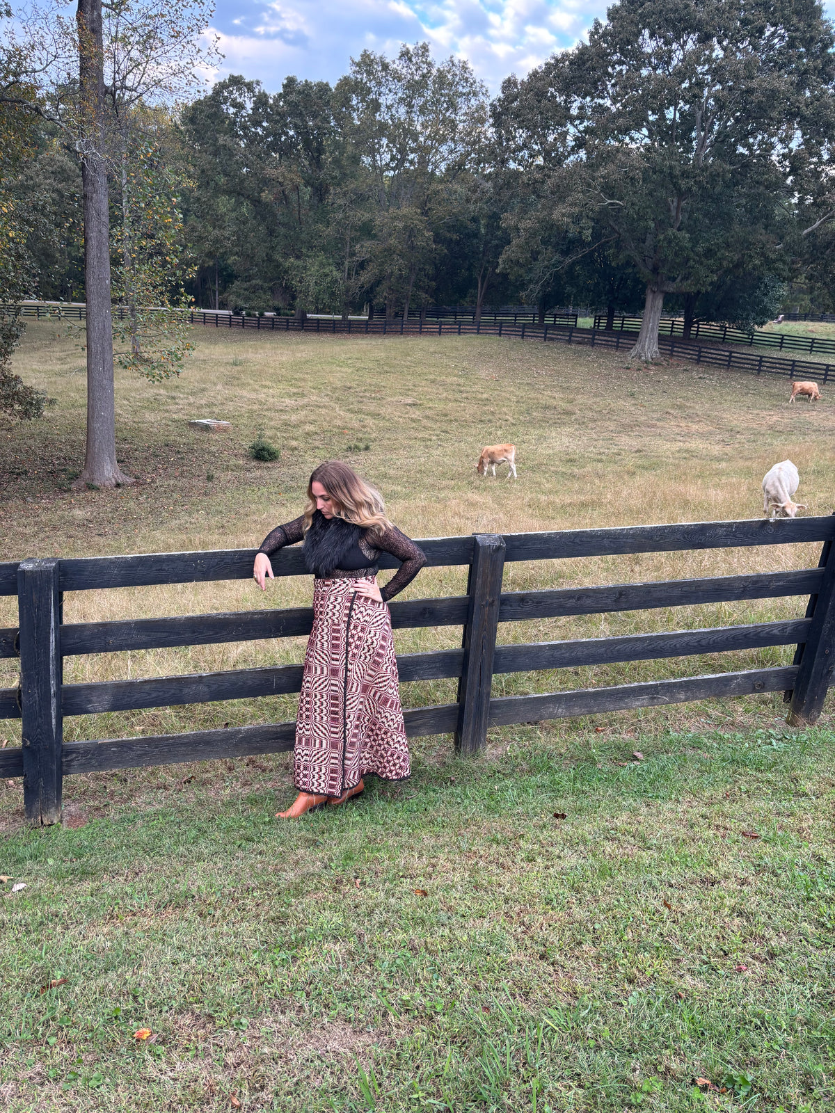 Antique Coverlet Skirt