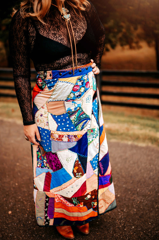 Crazy Quilt Skirt