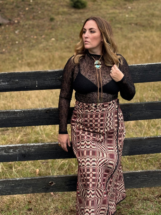 Antique Coverlet Skirt