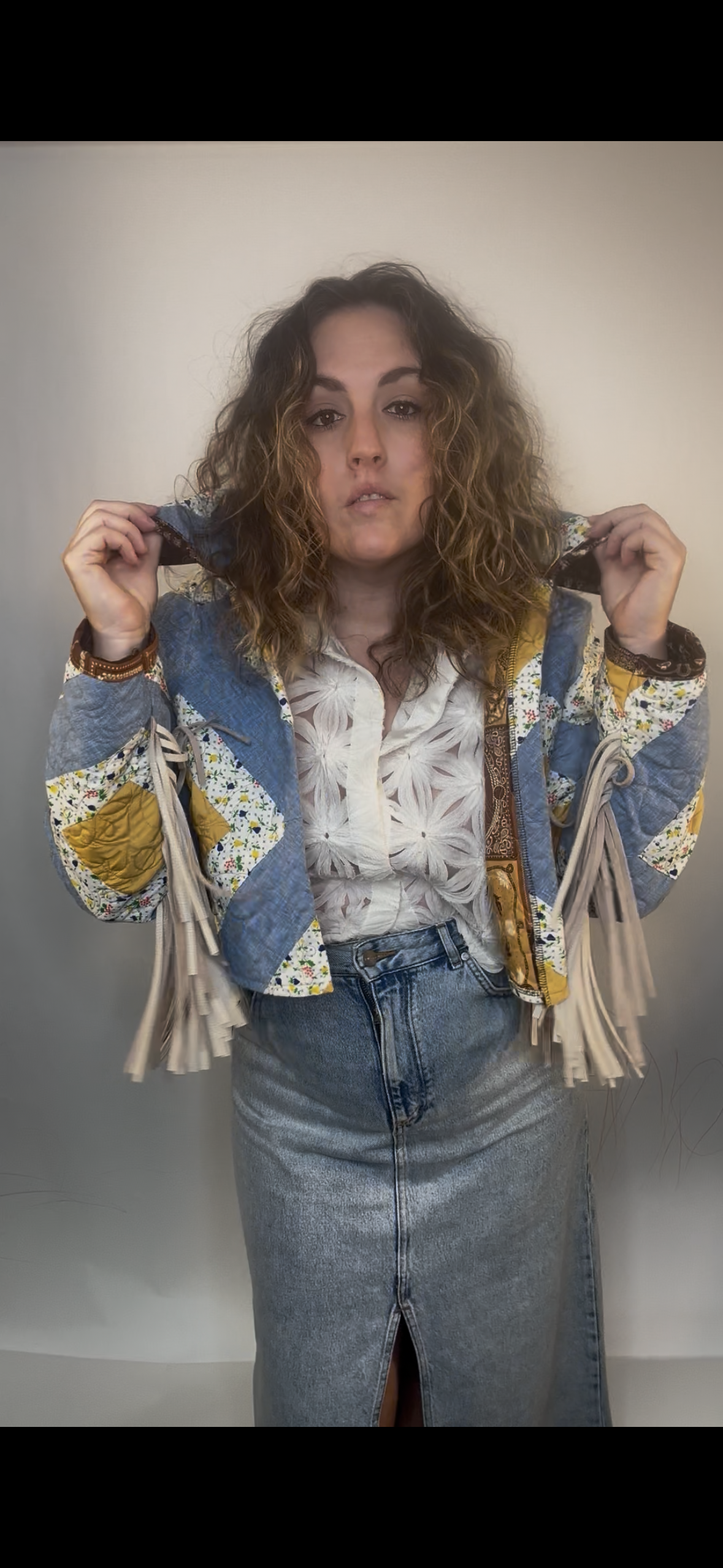 Short Fringe Jacket