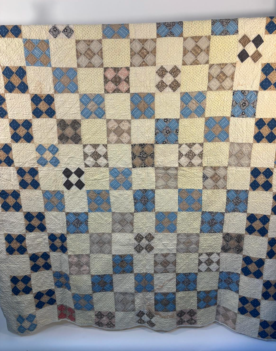 Available Quilt - Blue Patchwork